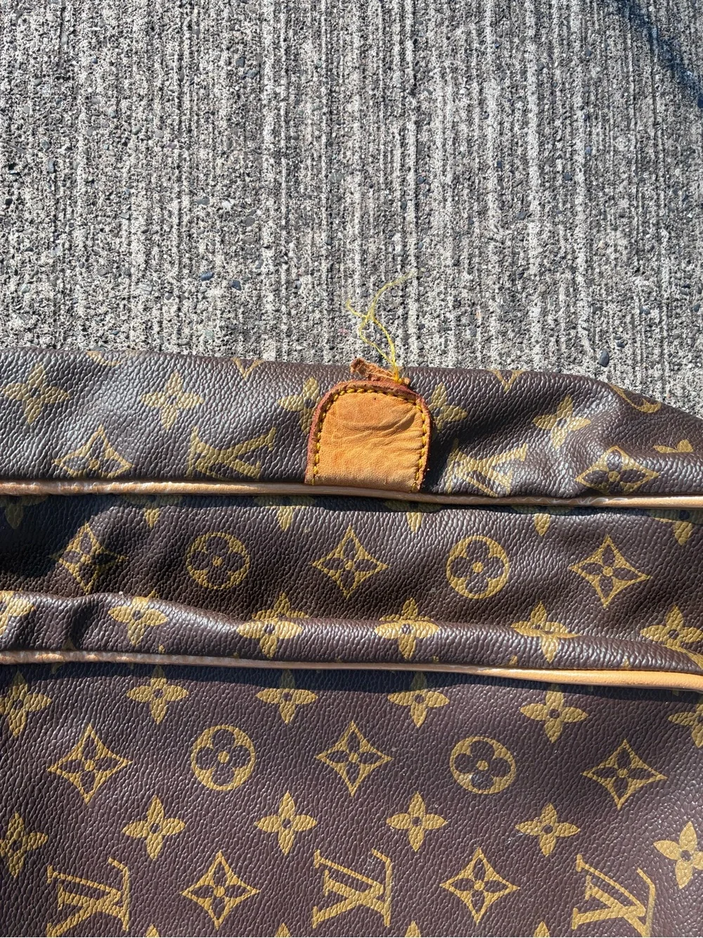 Louis Vuitton Brown Monogram Travel Garment Bag